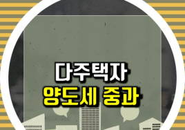 [기획] 부동산 세제 A부터 Z까지⑩ 다주택자 양도세 중과