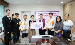 서울 동대문구상공회, 동대문구에 사랑의 쌀 10kg 100포 기탁